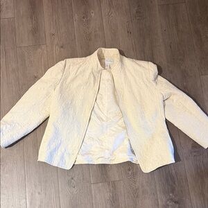 Elegant Cream Women's Jacket